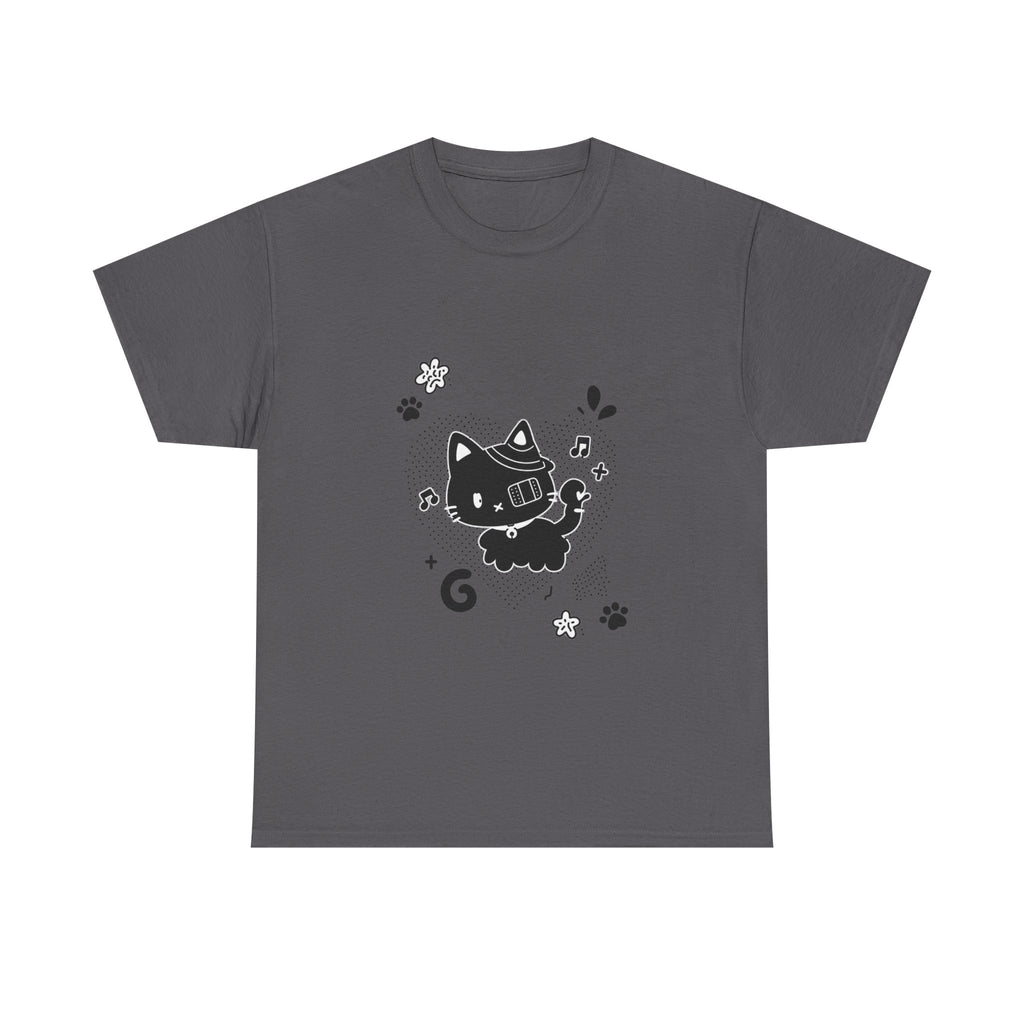 Kawaii Cat Robot Tee - 100% cotton