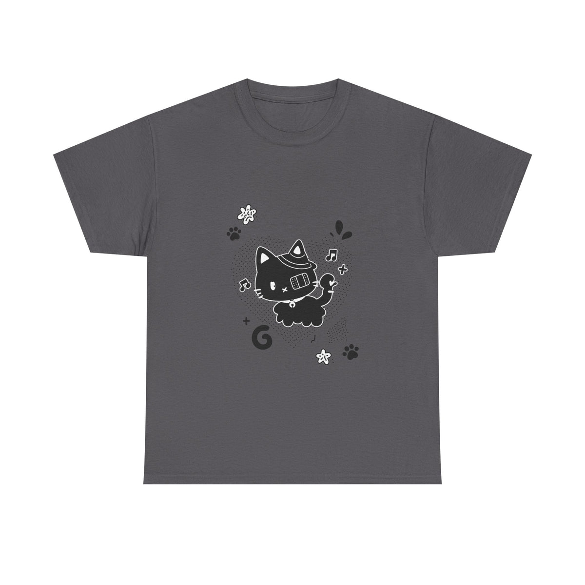 Kawaii Cat Robot Tee - 100% cotton