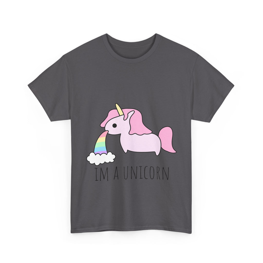 Im A Unicorn Graphic Tee - 100% cotton -,-