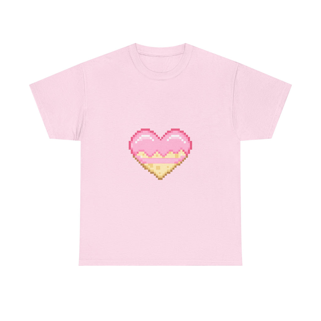 Pixel Heart Tee – 100% cotton