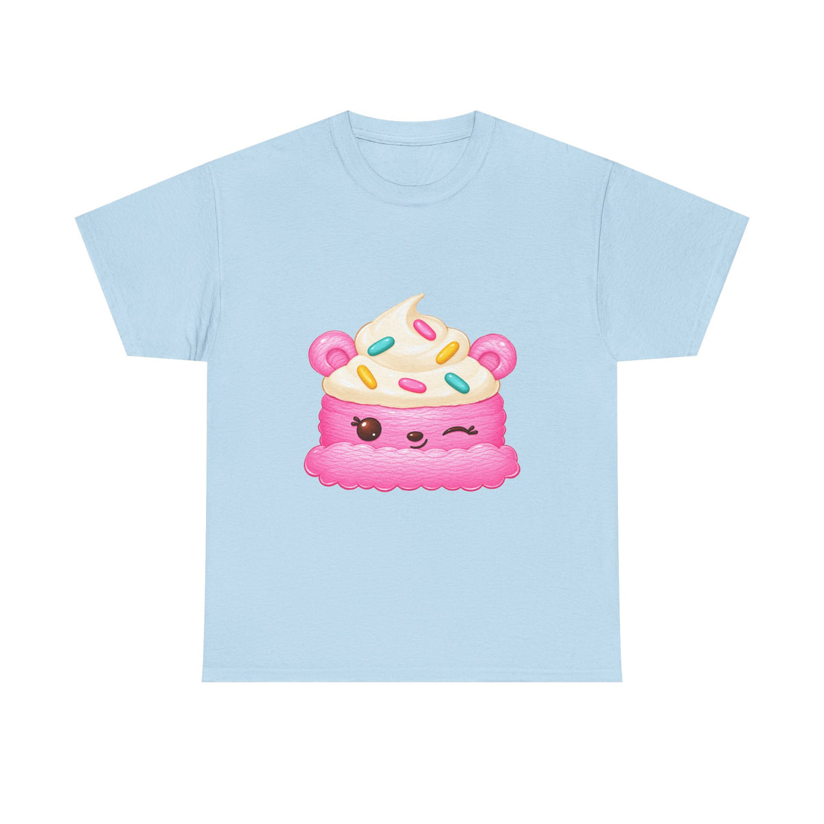 cake confetti tee - 100% cotton