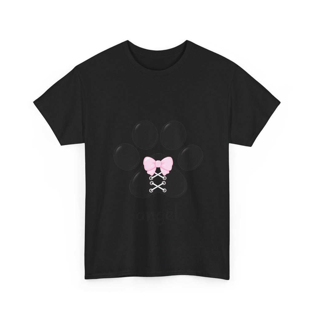 Paw Print “angel” Tee - 100% cotton