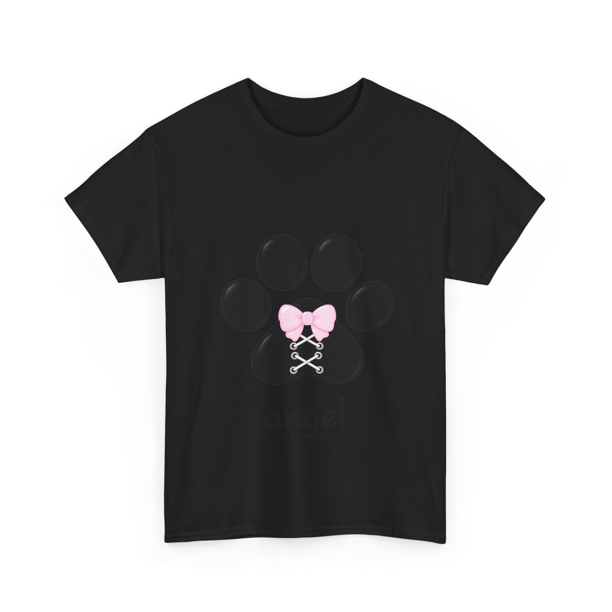 Paw Print “angel” Tee - 100% cotton