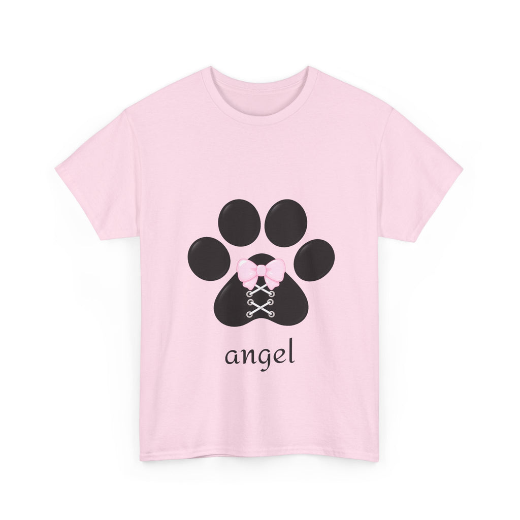 Paw Print “angel” Tee - 100% cotton