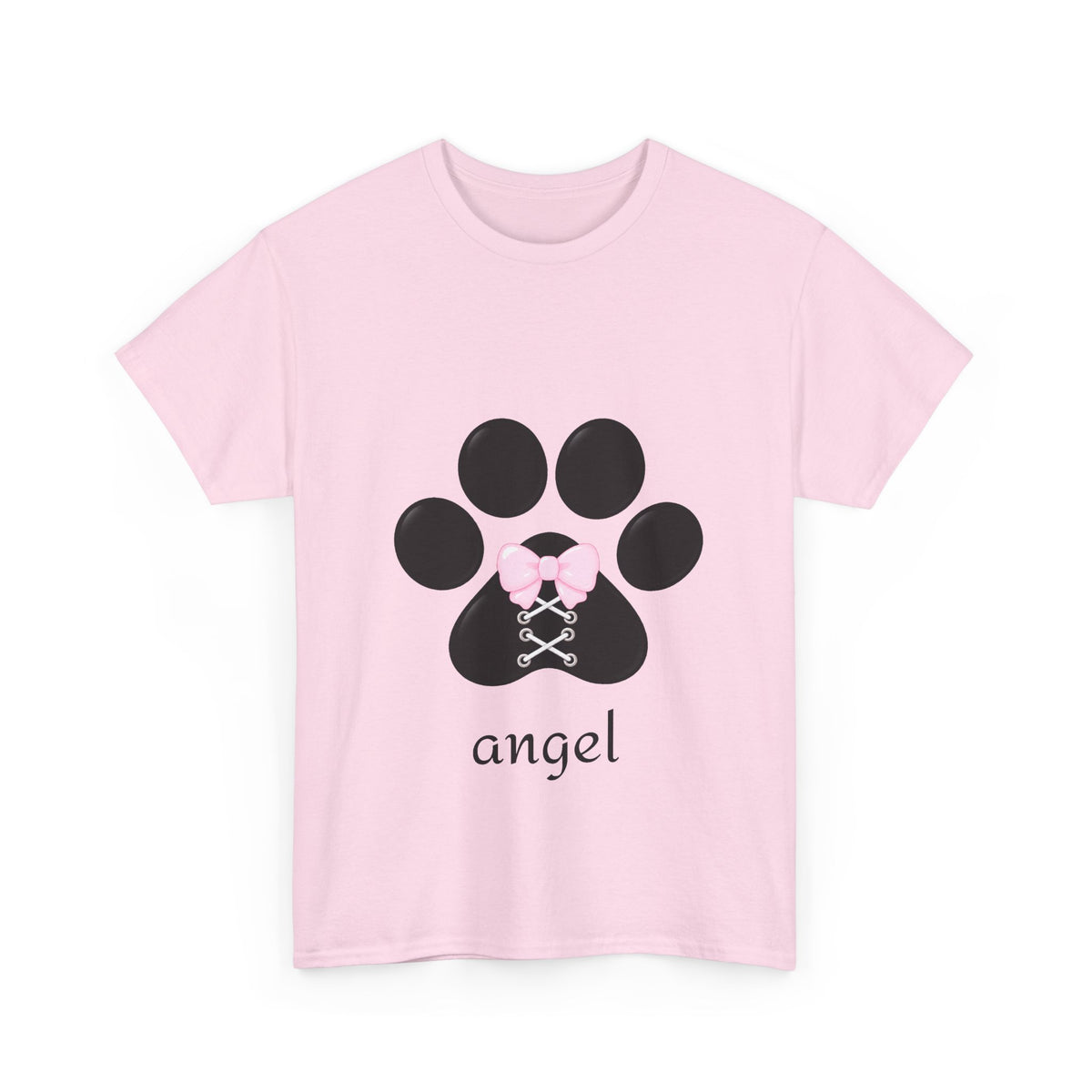 Paw Print “angel” Tee - 100% cotton
