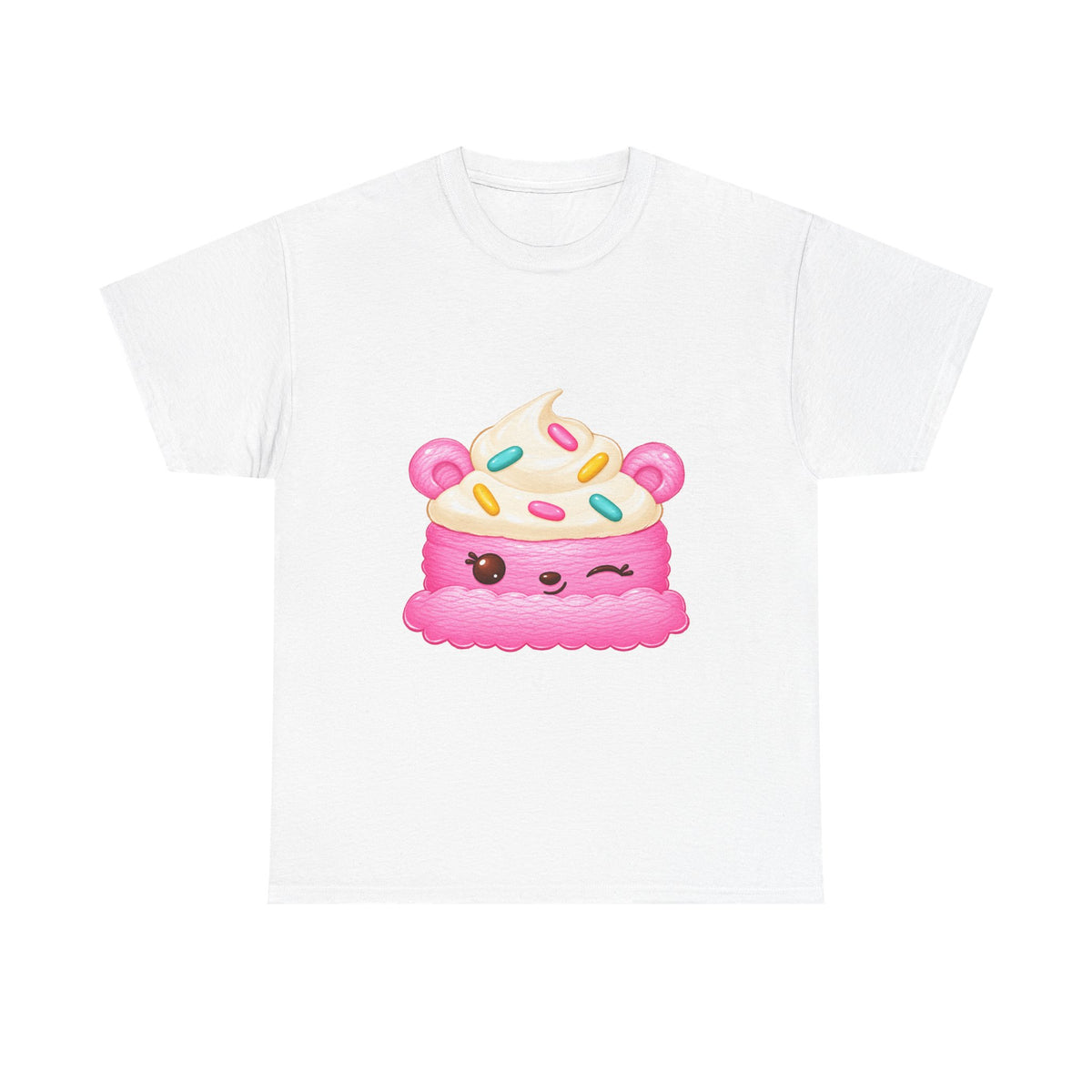 cake confetti tee - 100% cotton