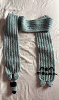 handmade cat scarf -.-